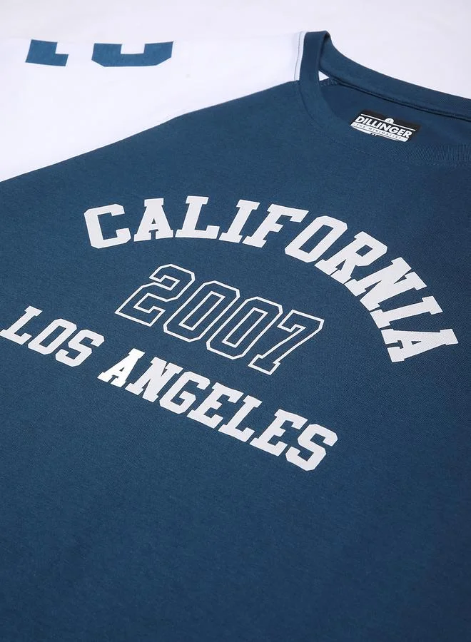 ديلينجر تيشيرت نسائي بأكمام راجلان واسعة